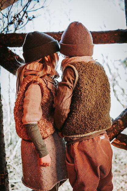 Mellow Vest Kids | super kuschelweich aus Teddy Dear von Gepard und Brisa von BC Garn