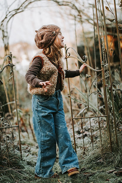 Mellow Vest Kids | super kuschelweich aus Teddy Dear von Gepard und Brisa von BC Garn