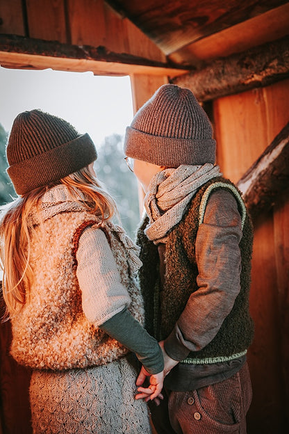 Mellow Vest Kids | super kuschelweich aus Teddy Dear von Gepard und Brisa von BC Garn