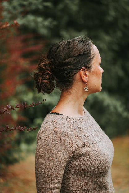Leaf Melody-trui | dromerig van Loch Lomond van BC Garn