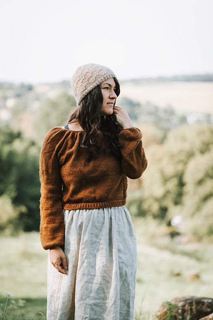 Mütze Wiesenblume (PDF) - Anleitung