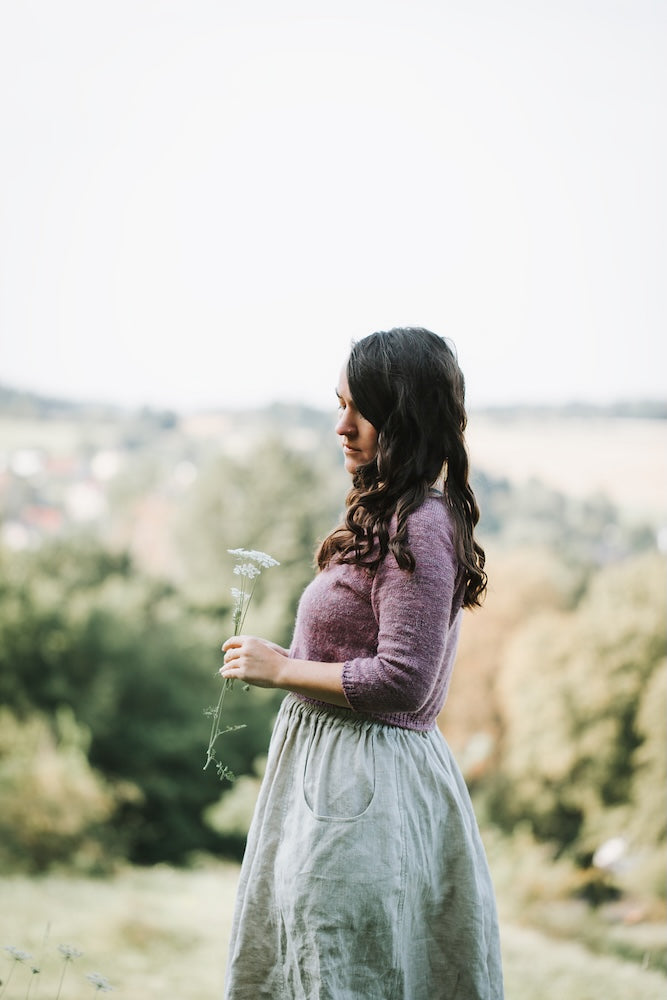 Kleinigkeitenliebe Vallmo Bluse mit Merino von Knitting for Olive 3