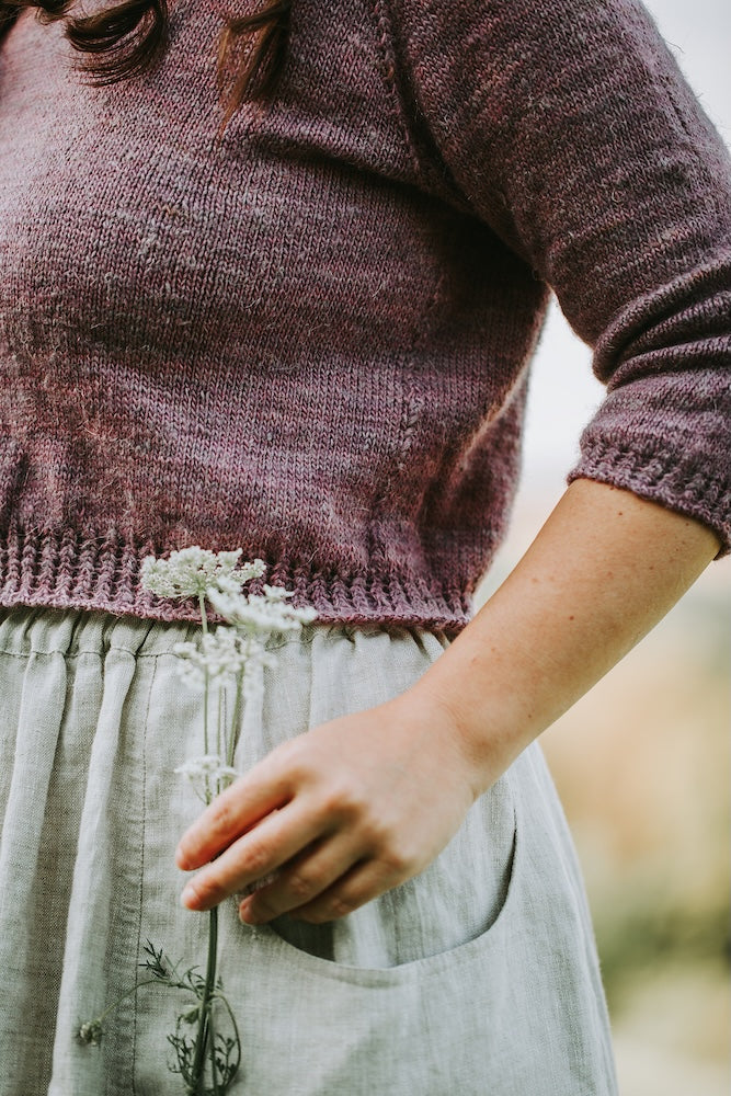 Kleinigkeitenliebe Vallmo Bluse mit Merino von Knitting for Olive 5