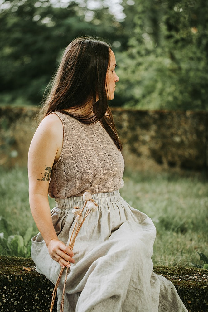 Kleinigkeitenliebe Vallmo Top mit Pure Silk von Knitting for Olive 4