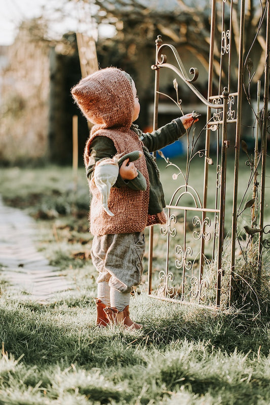 Kleinigkeitenliebe Weste Wiesenblume Kinder (PDF) - Anleitung