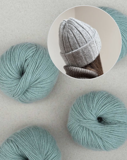 The Knitonomy Boston Hat | klassisch schön aus weichem Cashmere 6/28 von Pascuali
