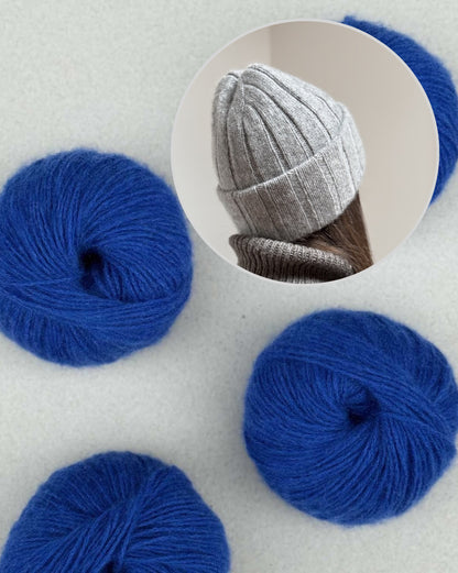 The Knitonomy Boston Hat | klassisch schön aus weichem Cashmere 6/28 von Pascuali