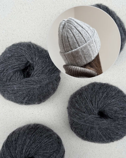 The Knitonomy Boston Hat | klassisch schön aus weichem Cashmere 6/28 von Pascuali