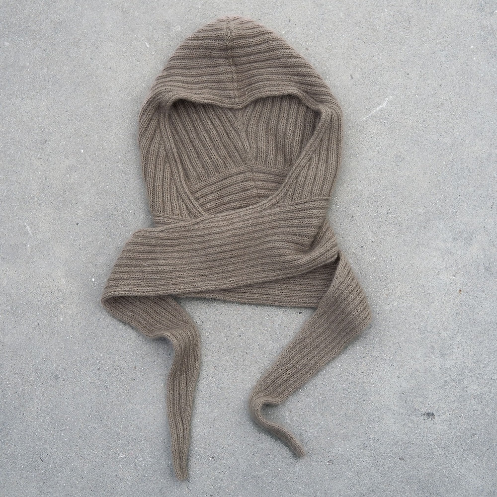 Alex Hood | weicher Kapuzenschal aus Merino und Soft Silk - Set mit PDF-Anleitung