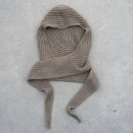 Alex Hood | weicher Kapuzenschal aus Merino und Soft Silk - Set mit PDF-Anleitung