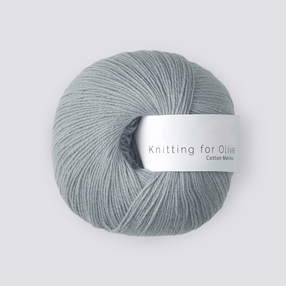 Knitting for Olive Cotton Merino Farbe soft blue