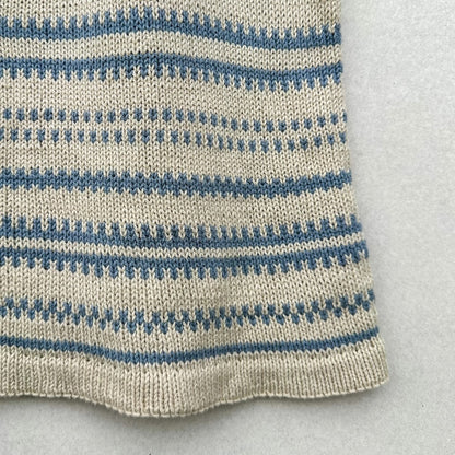 Lima Top | grafisches Muster aus Cotton Merino von Knitting for Olive