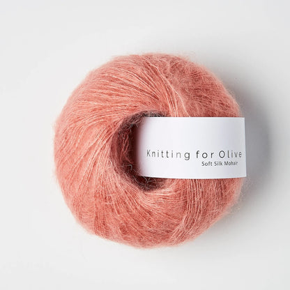 Knitting for Olive Soft Silk Mohair Farbe flamingo
