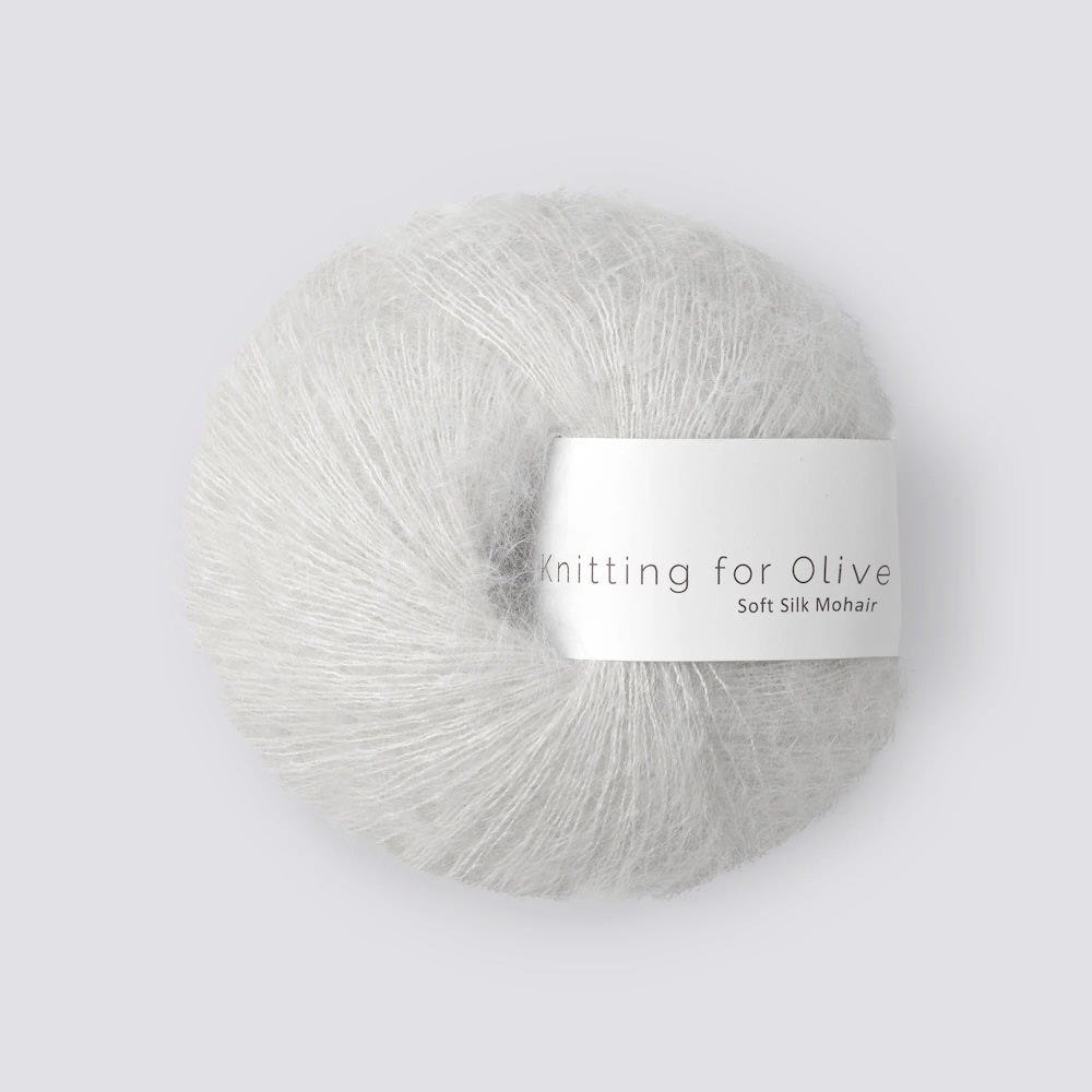 Knitting for Olive Soft Silk Mohair Farbe limestone
