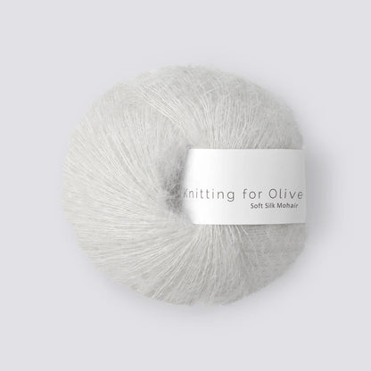 Knitting for Olive Soft Silk Mohair Farbe limestone