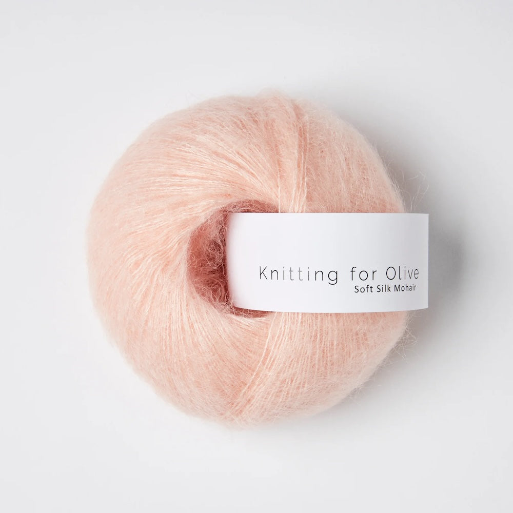 Knitting for Olive Soft Silk Mohair Farbe poppy rose