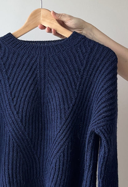 Ava Sweater | herrlich weiches Halbpatent aus Sayama von Pascuali