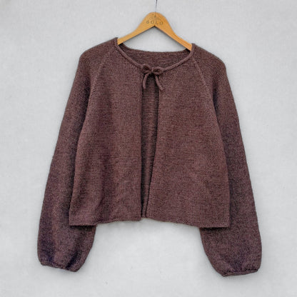 Audrey Cardigan von Knitting for Olive mit Merino und Soft Silk Mohair 1