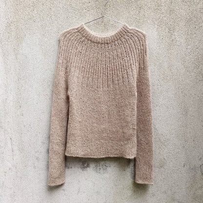 Bellis Rib Shirt | zartes Muster aus Merino und Soft Silk Mohair