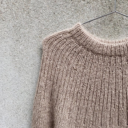 Bellis Rib Shirt | zartes Muster aus Merino und Soft Silk Mohair