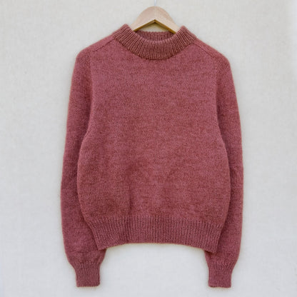 Carlie Sweater | lässig elegant aus Merino und Soft Silk Mohair von Knitting for Olive