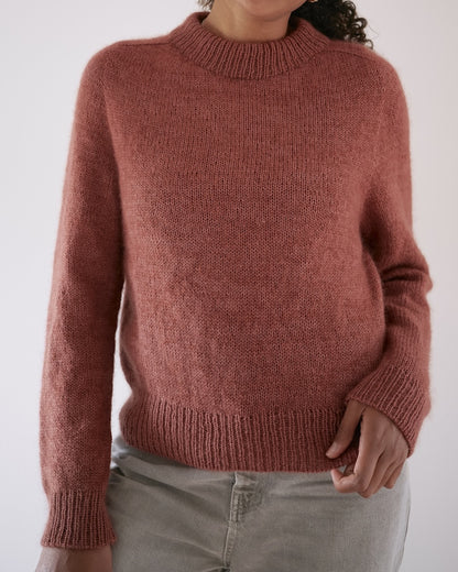 Carlie Sweater | lässig elegant aus Merino und Soft Silk Mohair von Knitting for Olive