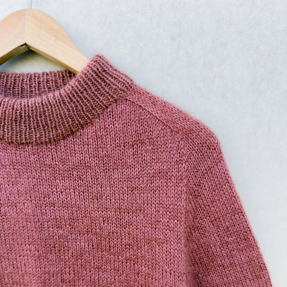 Carlie Sweater | lässig elegant aus Merino und Soft Silk Mohair von Knitting for Olive