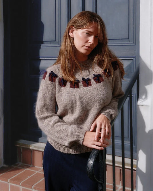 Knitting for Olive Christmas Morning Sweater mit Merino und Soft Silk Mohair von Knitting for Olive 1
