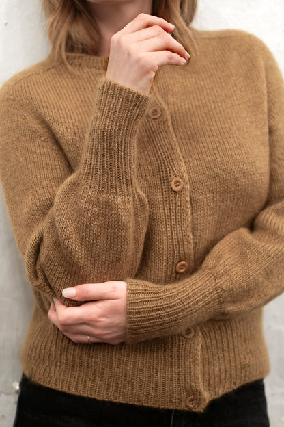 Johanne Cardigan | elegant und Basic aus Merino und Soft Silk Mohair