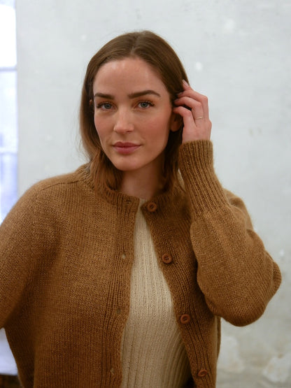 Johanne Cardigan | elegant und Basic aus Merino und Soft Silk Mohair
