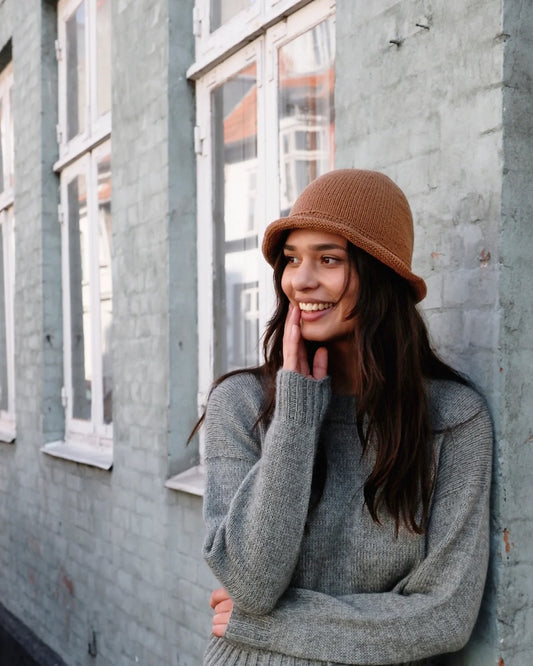 Shadow Hat | Basic Hut aus Cotton Merino von Knitting for Olive