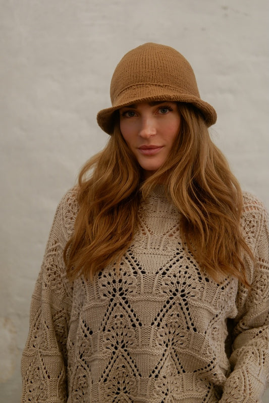 Shadow Hat von Knitting for Olive mit Cotton Merino 1