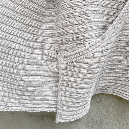 Yoko Top | Wickeltop mit Pure Silk von Knitting for Olive