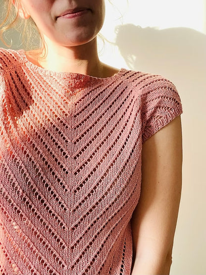 Kolibri by Johanna Amedeo Tee mit Pure Silk von Knitting for Olive 3