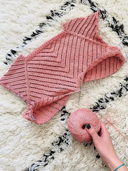 Kolibri by Johanna Amedeo Tee mit Pure Silk von Knitting for Olive 8