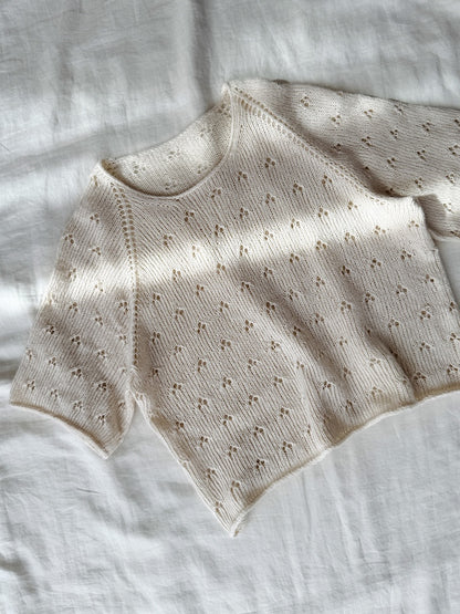 Lillie Tee | zartes Lochmuster aus Suave von Pascuali