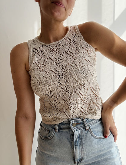 Rodolphe Top Silk Edition | atemberaubendes Lacemuster aus Pure Silk von Knitting for Olive