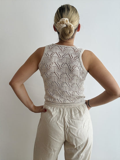 Rodolphe Top Silk Edition | atemberaubendes Lacemuster aus Pure Silk von Knitting for Olive