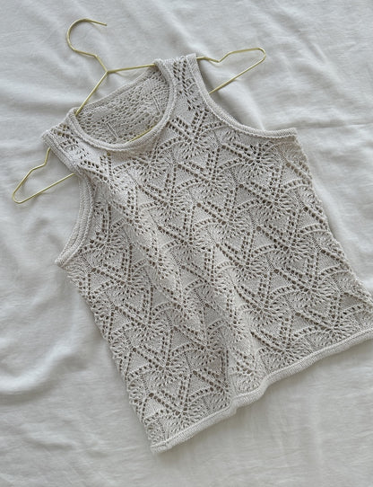 Rodolphe Top Silk Edition | atemberaubendes Lacemuster aus Pure Silk von Knitting for Olive