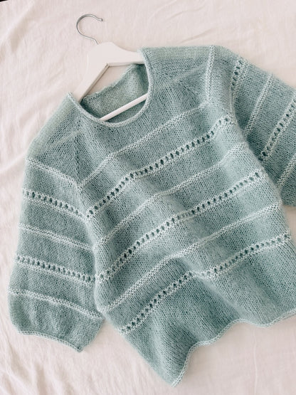 Roni Blouse | zarte Streifen aus Edith und Helene von Novita