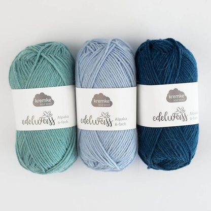 Edelweiss Alpaca 6-ply | warm sock yarn made from wool and alpaca