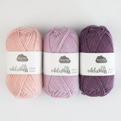 Edelweiss Alpaca 6-ply | warm sock yarn made from wool and alpaca