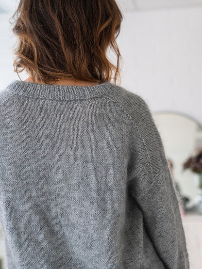 Comfort Zone Sweater | super weich und bequem aus Alpakka Silke und Tynn Silk Mohair von Sandnes Garn