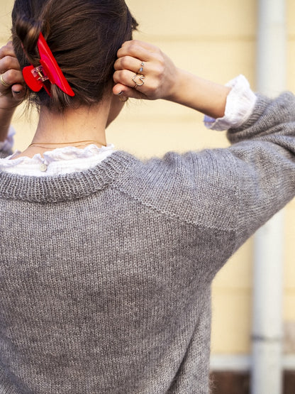 Comfort Zone Sweater | super weich und bequem aus Alpakka Silke und Tynn Silk Mohair von Sandnes Garn