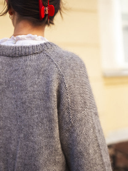 Comfort Zone Sweater | super weich und bequem aus Alpakka Silke und Tynn Silk Mohair von Sandnes Garn