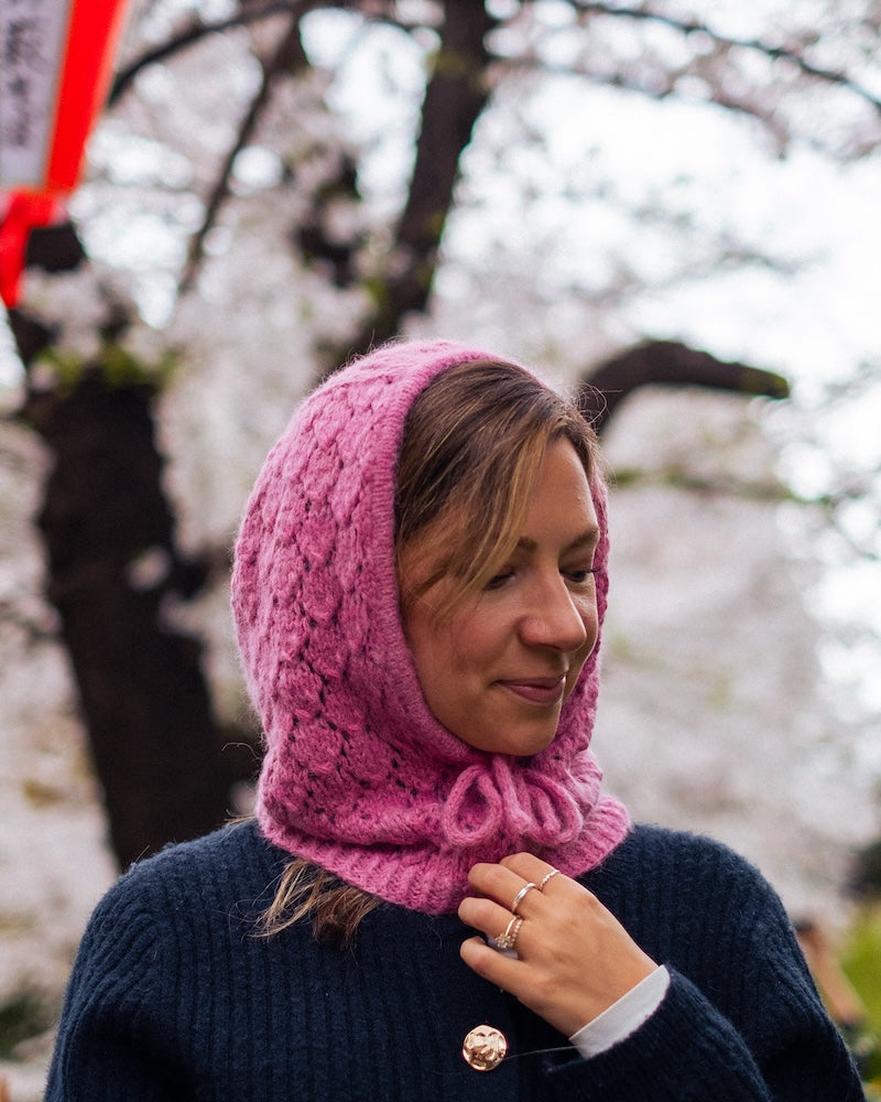 Grandmacore Hood von Kutovakika mit Double Sunday und Tynn Silk Mohair 9