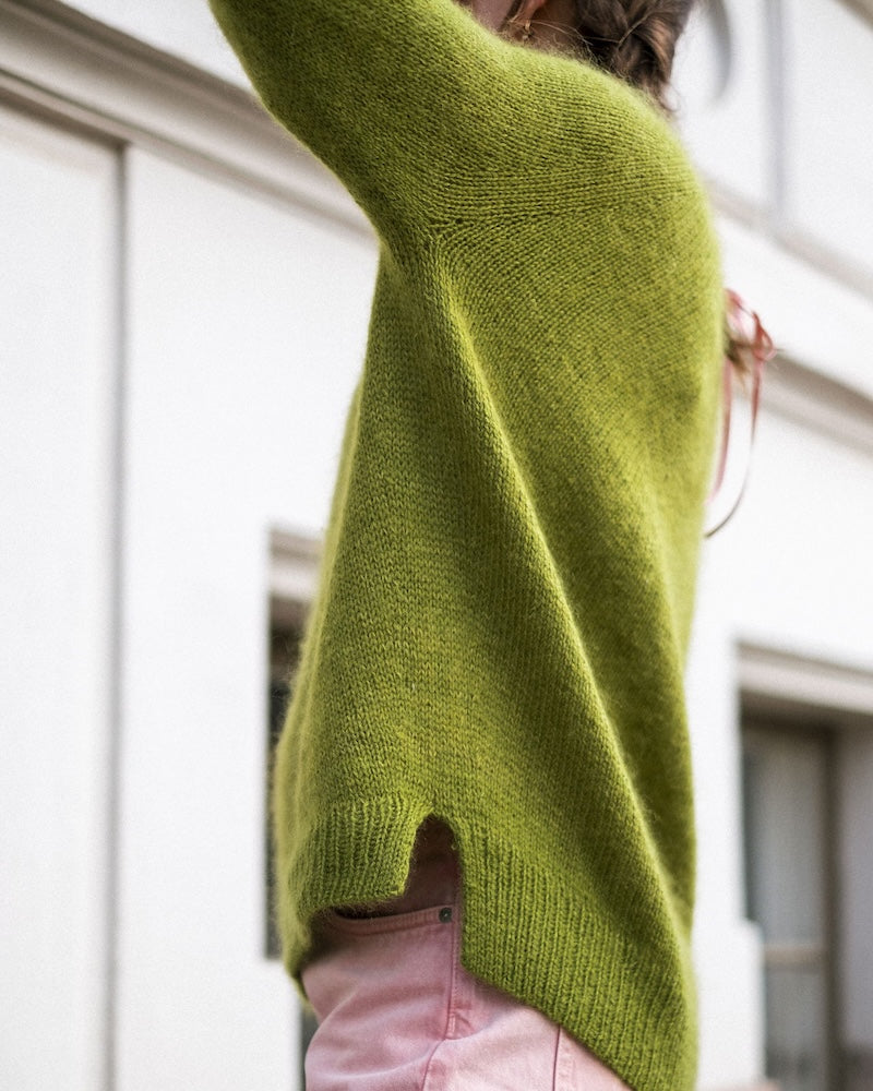 Kutovakika Juice Sweater mit Sunday und Tynn Silk Mohair von Sandnes Garn 3