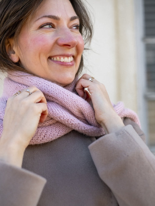 One More Row Scarf | super einfach aus Cashmere von Sandnes Garn