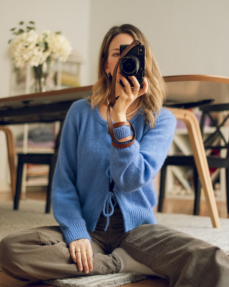 Kutovakika Picnic Cardigan mit Merino und Soft Silk Mohair von Knitting for Olive 1