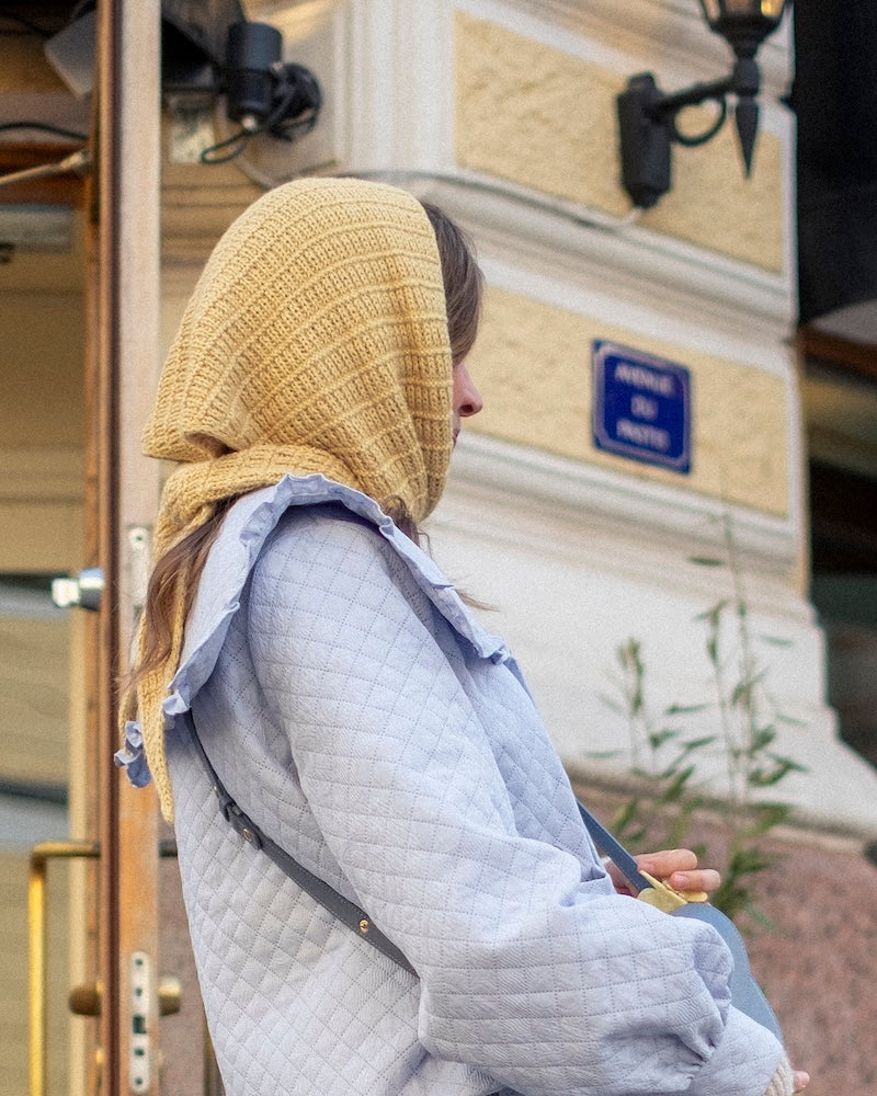 Kutovakika Stay Extra Toasty Scarf mit Alpakka Silke von Sandnes Garn 6